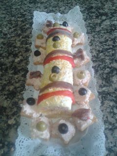 Una foto de Tartin de pan de molde