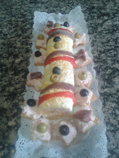 Una foto de Tartin de pan de molde