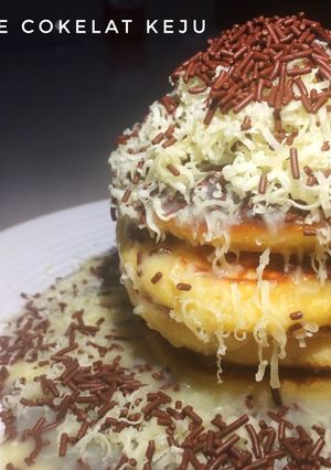 Foto resep Pancake Cokelat Keju