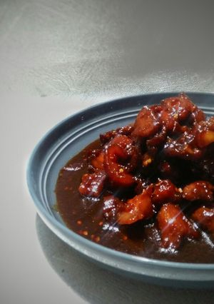 Foto resep Menu non halal: Babi Kecap