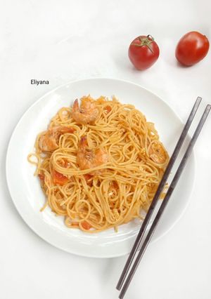 Foto resep Spaghetti Neapolitan