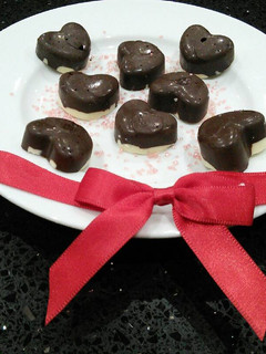 A picture of Chocolate Hearts.
