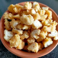 A picture of Sun dried Moong daal Vadi.