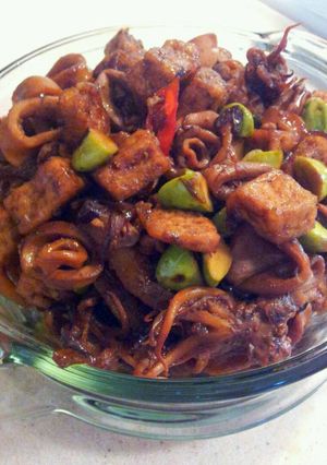 Foto resep Cumi Petai