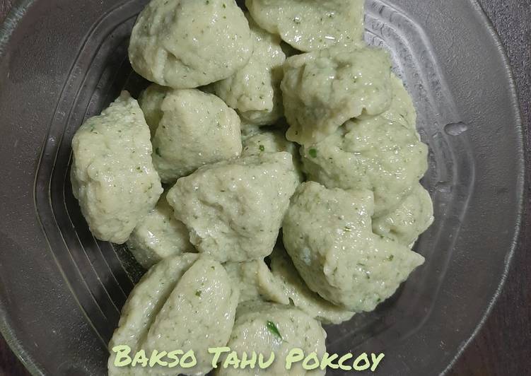 Resep Bakso Tahu Pokcoy (Tepung Tapioka), Enak Banget