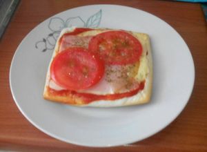 Una foto de Mini pizza