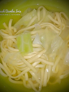 Foto resep Mie Kuah Bumbu Iris