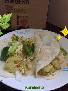Una foto de Quesadilla vegetariana