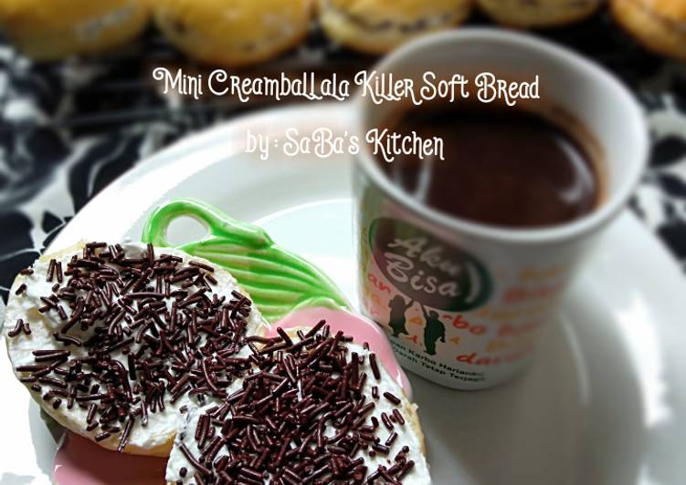 Resep: Lezat80. Mini Creamball ala Killer Soft Bread