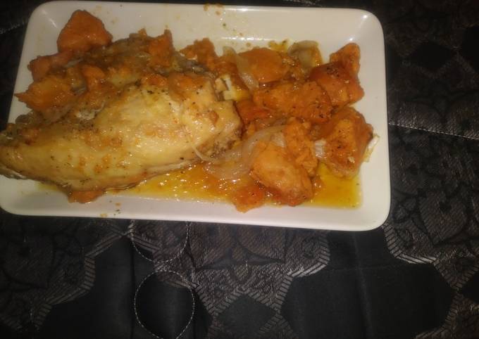 Steps to Prepare Favorite Anita's Yammy Chicken