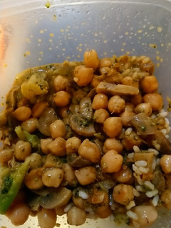Una foto de Garbanzos al curry