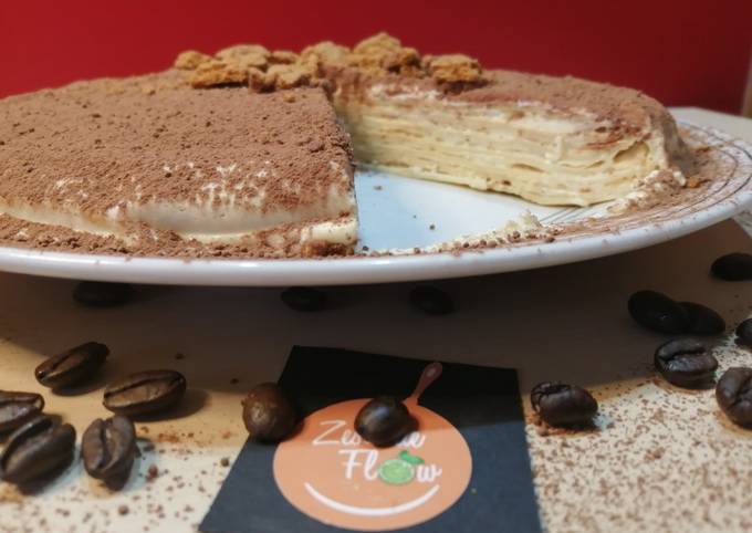 đ„GĂąteau de crĂȘpes Tiramisu