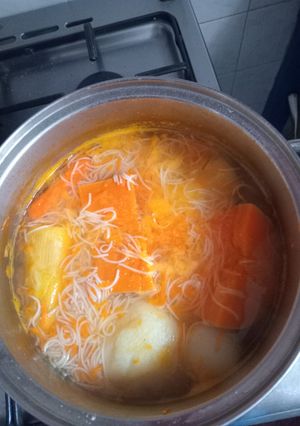 Una foto de Sopa de Verduras