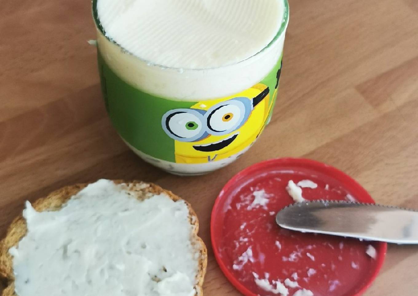 Nata montada o Mantequilla casera