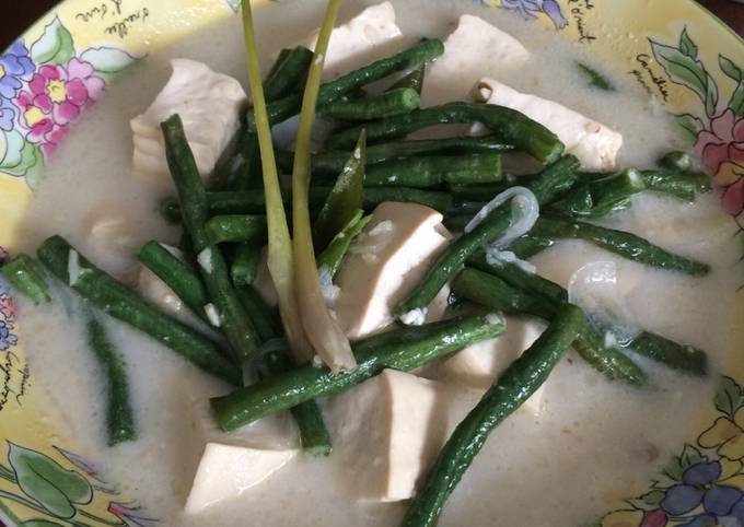 Resep Lodeh Tahu Kacang Panjang Oleh Richa Cookpad