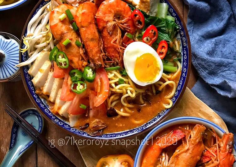 🍜🦐Mee rebus udang