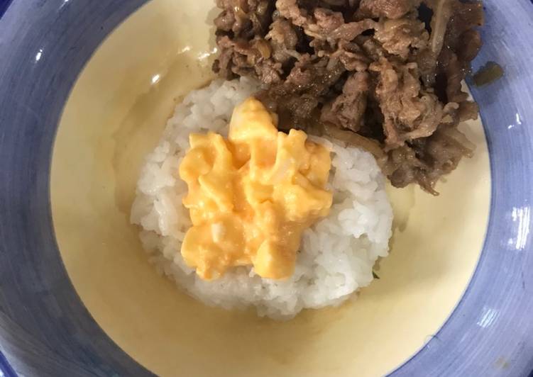 Cara Memasak Beef Yoshinoya dan Topping Egg Mayo (gampang banget!) Kekinian