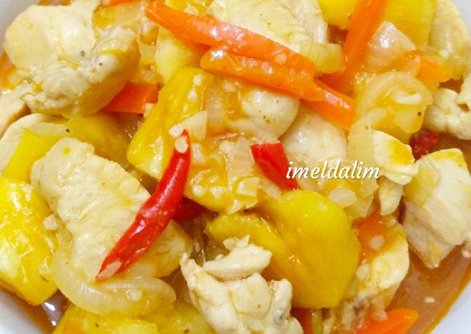 Resep Tumis Ayam Fillet Asam Manis Sederhana Oleh Imelda Lim Cookpad