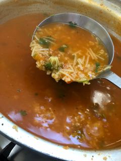 صورة لوصفة شوربة خضار