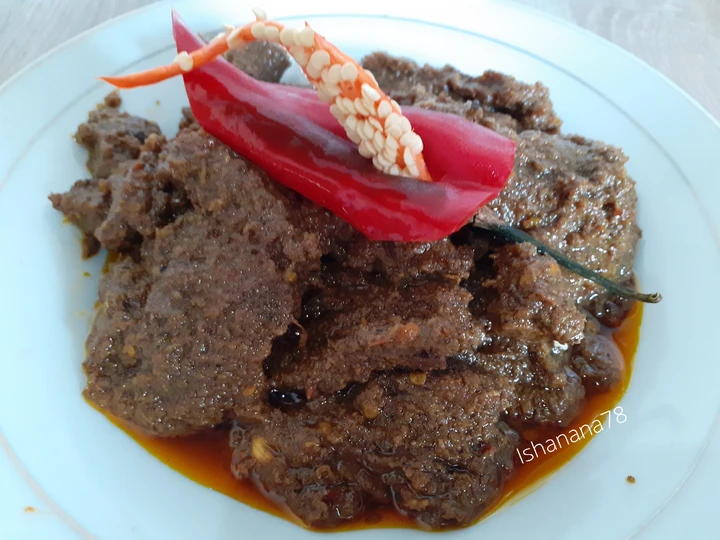 Langkah Gampang Membikin Resep Rendang daging sapi yang Lezat Anti Ribet, Bisa Manjain Lidah