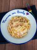 Pasta salmone e formaggio spalmabile