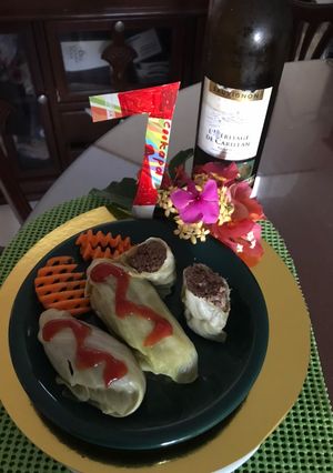 Una foto de Repollitas de carne molida