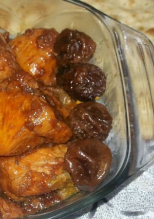 عکسی از دستور مرغ ناردون (مرغ ترش)