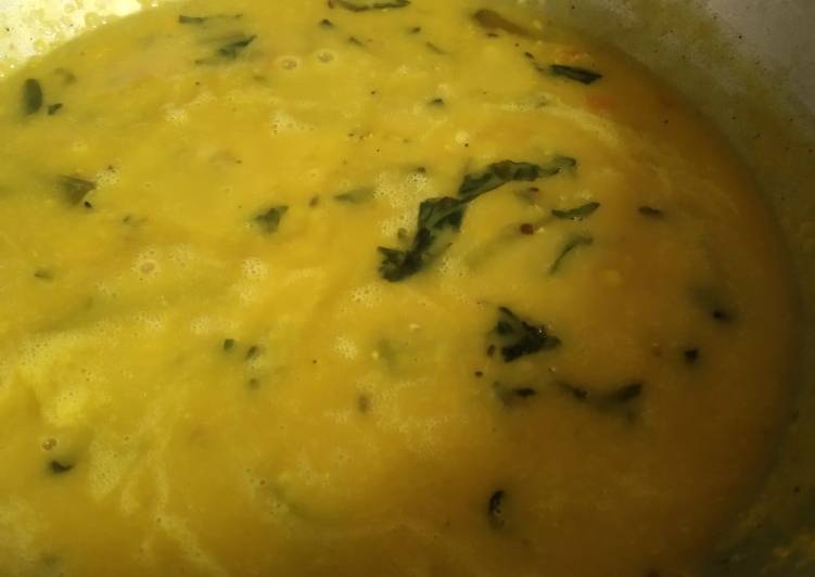 How to Prepare Super Quick Homemade Malabar spinach dal or dal pui shake