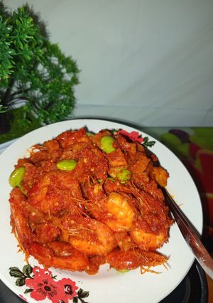 Foto resep Sambal kentang udang pete