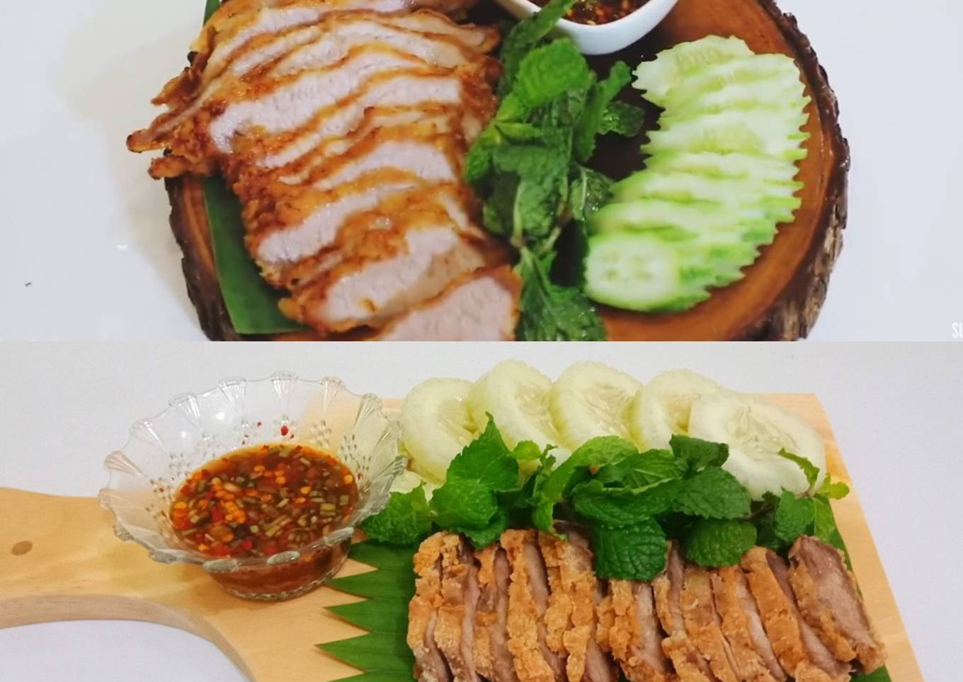 Kor Moo Tod (คอหมูทอด)