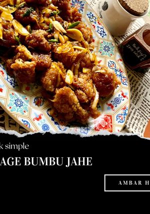 Foto resep KARAGE bumbu JAHE