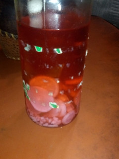 Una foto de Pickles de rabanito