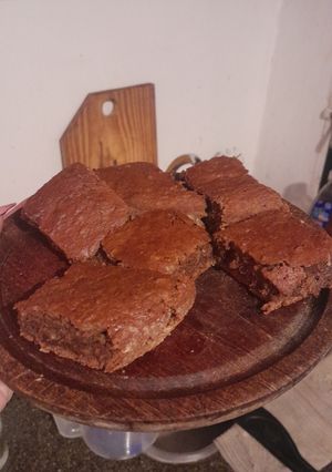 Una foto de Brownie de Lenteja y Banana 💣
