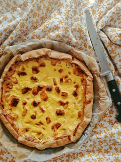 Foto di Torta salata zucca e speck