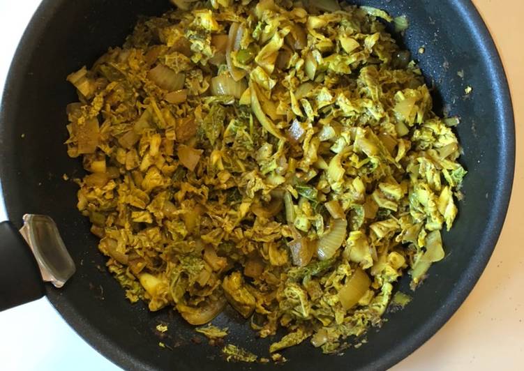 Easiest Way to Make Perfect Cupboard Curry No. 2 - cabbage