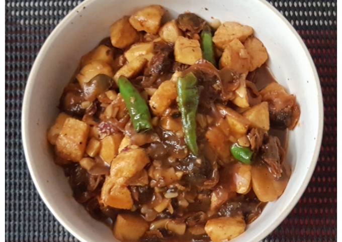 Resep Tofu Kerang Saus Tiram Pedas oleh MyR - Cookpad