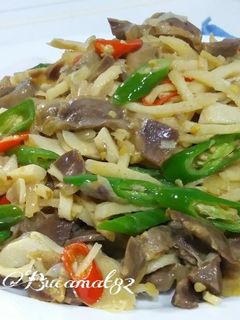 Foto resep "oseng rebung ampela"