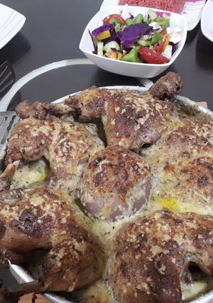 صورة لوصفة فراخ بصوص البشاميل والبطاطس