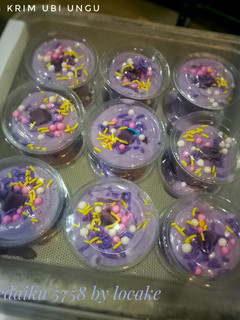 Foto resep Es krim ubi ungu