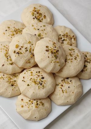 عکسی از دستور شیرینی پفکی😍😍😍