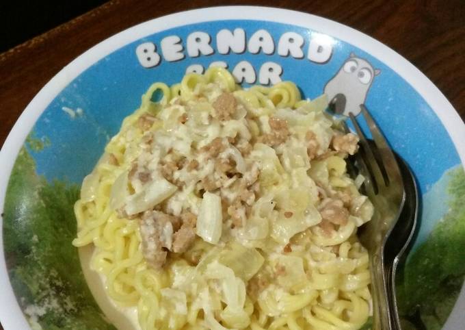 Resep Mie Carbonara Oleh Jacqueline Liem Cookpad