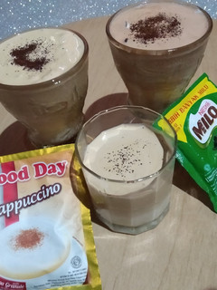 Foto resep Dalgona Milo dan Dalgona Coffee