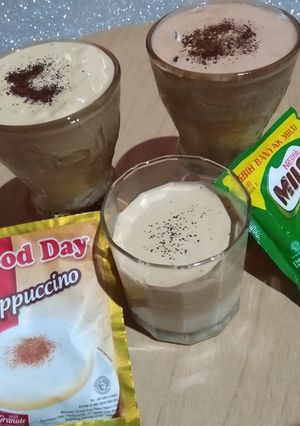 Foto resep Dalgona Milo dan Dalgona Coffee
