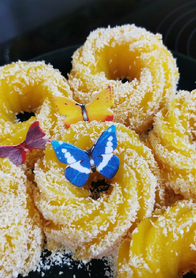 Una foto de Donetes de naranja y coco!!!