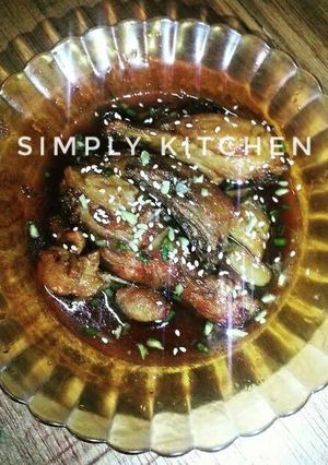 Foto resep Ayam Goreng Mentega tabur wijen