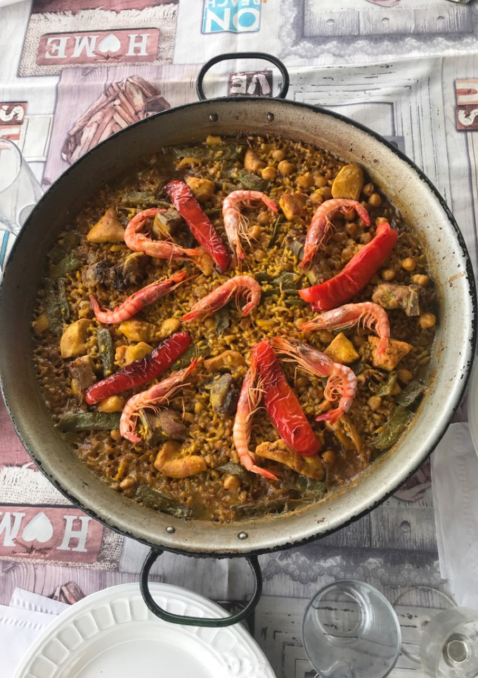 Una foto de Paella mixta