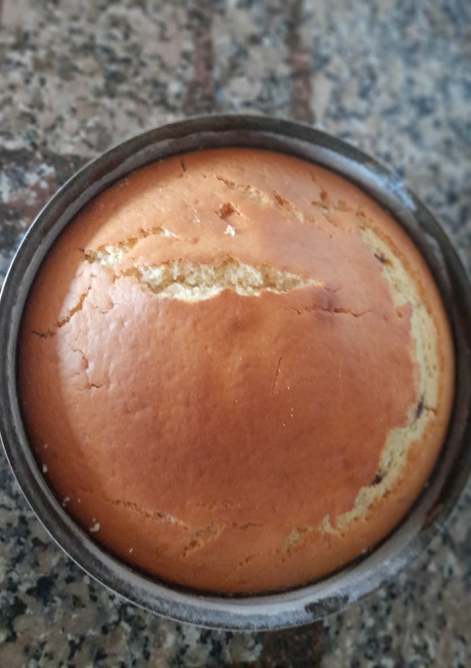 Una foto de Bizcochuelo marmolado