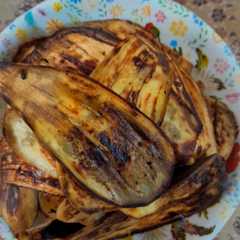 سرخ کردن بادمجان رژیمی-レシピのメイン写真