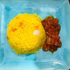 A picture of Curry rice.