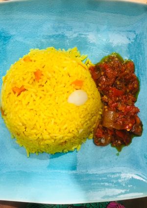 A picture of Curry rice.